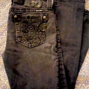 Women’s miss me black skinny jeans